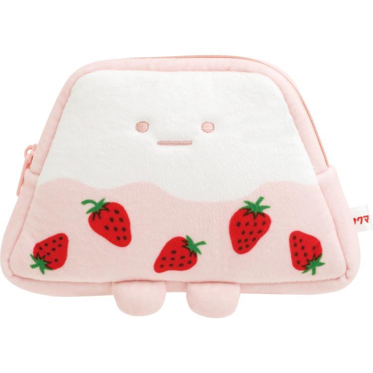 Sumikko Gurashi Yama Pouch Strawberry Milk Candy Pink Sakuma San-X Japan