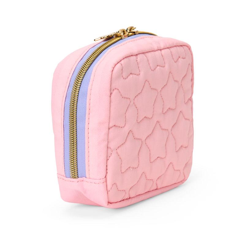 Little Twin Stars Kiki Lala Quilting Pouch Pink Sanrio Japan 2025