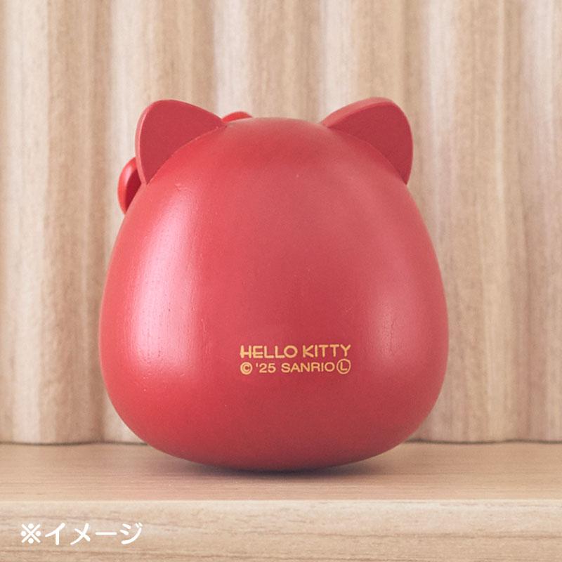 Hello Kitty Wood Daruma Sanrio Japan 2025