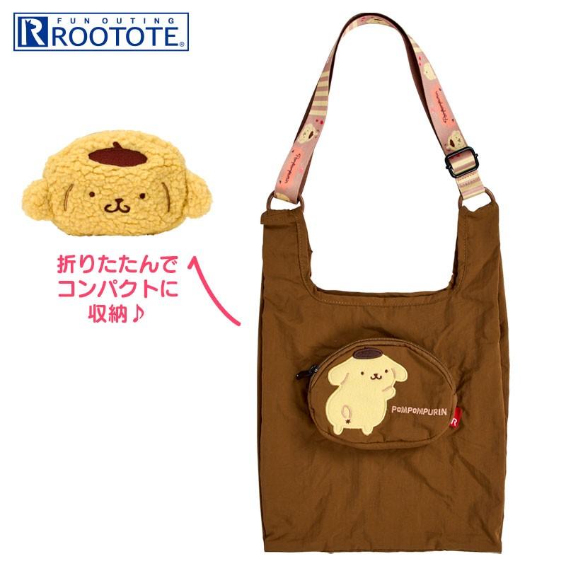 Pom Pom Purin Eco Shopping Tote Bag ROO Shopper mid Sanrio Japan 2025