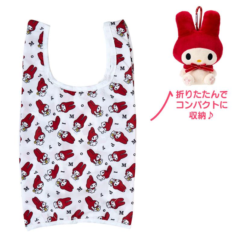 My Melody Eco Shopping Tote Bag Basic Red Sanrio Japan 2025