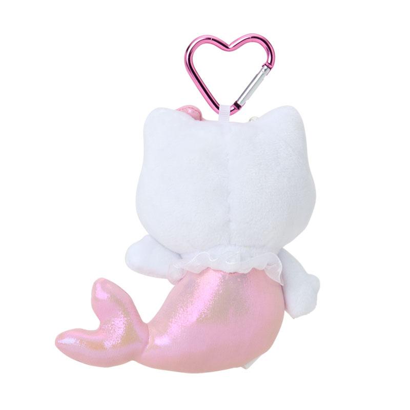Hello Kitty Plush Mascot Holder Keychain Mermaid Pink Sanrio Japan 2025