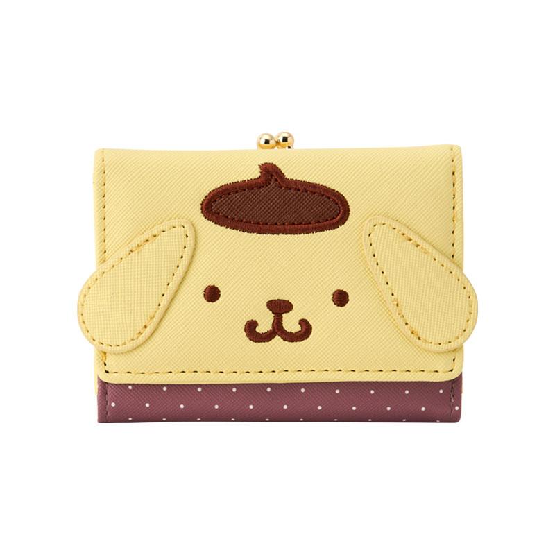 Pom Pom Purin Clasp Trifold Wallet Sanrio Japan 2025