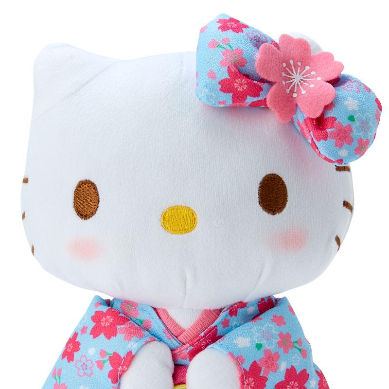 Hello Kitty Plush Doll Kimono Sakura Sanrio Japan 2024