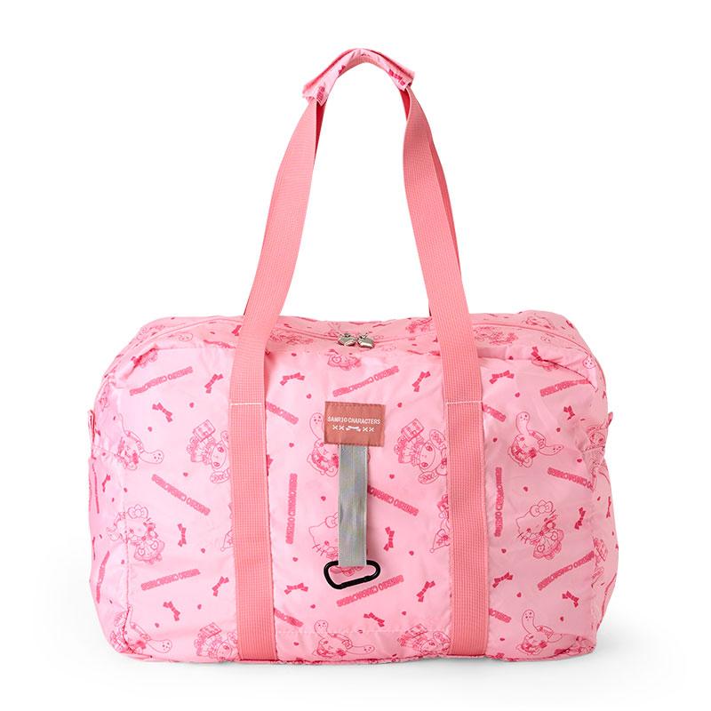 Sanrio Characters Trolley Sleeve Bag Pink Japan Travel