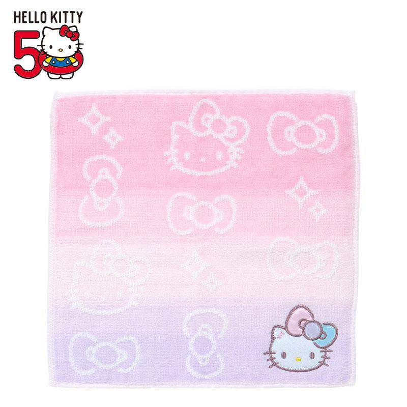 Hello Kitty mini Towel Birthday 50th The Fashionable Ribbons Sanrio Japan 2024