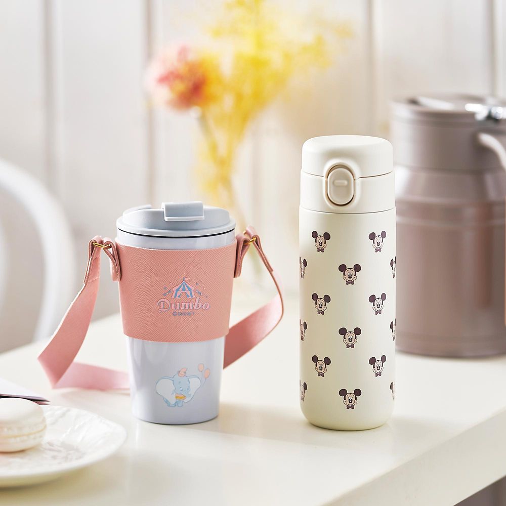 Mickey Stainless Bottle White Disney Store Japan 2025 Tumbler