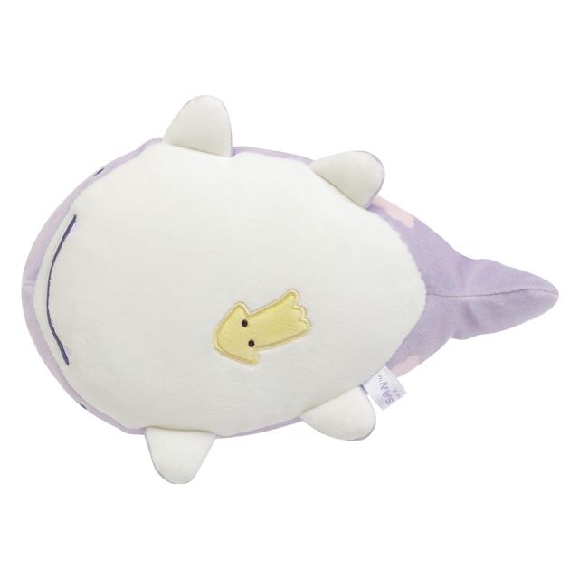 Shark Super Soft Mochi Plush Doll S Jinbe San with Balloon Fish San-X Japan 2025