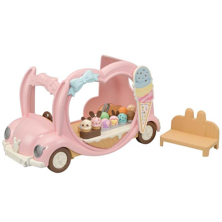 Sylvanian Families Happy Ice Cream Wagon MI-89 EPOCH Japan