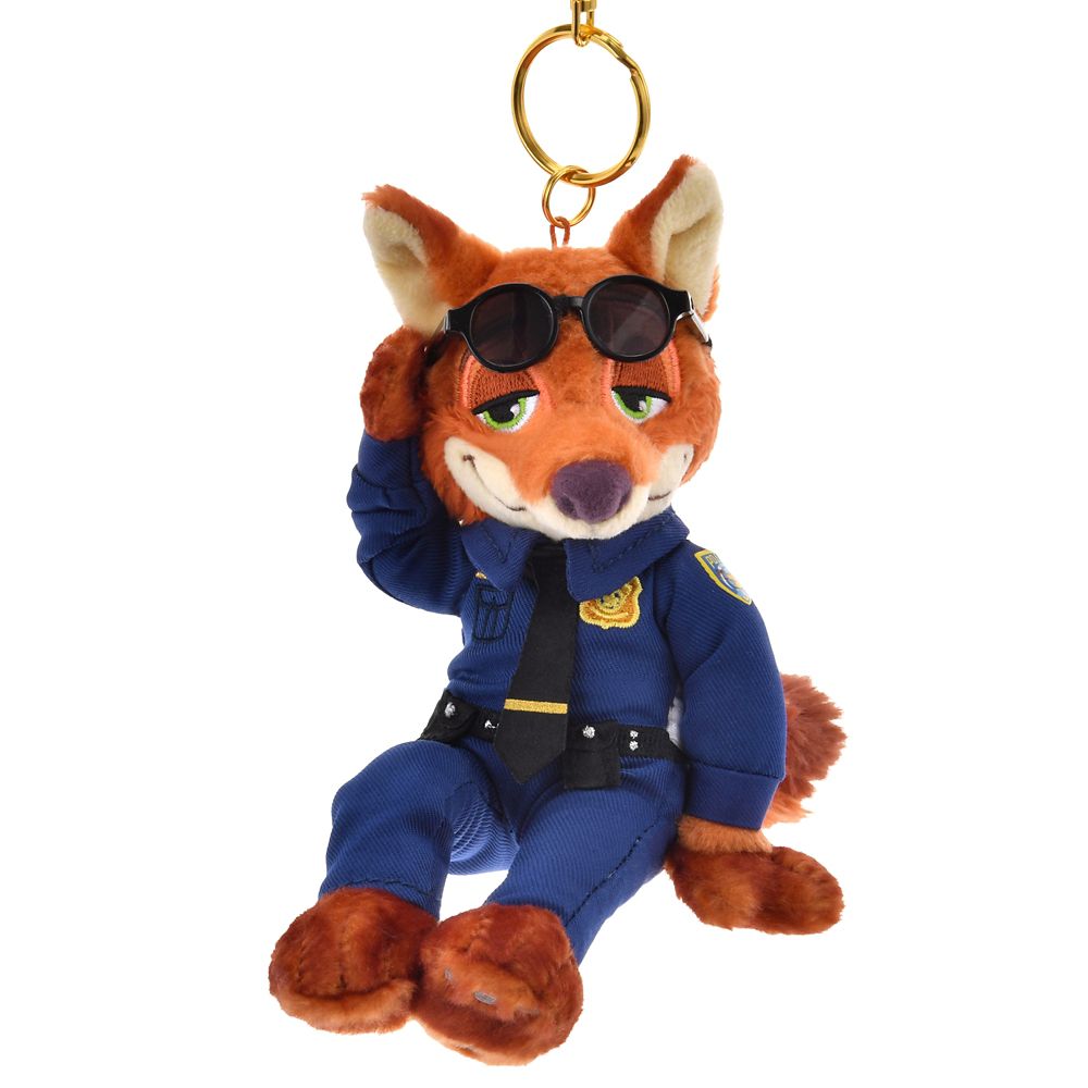 Zootopia Nick Wilde Plush Keychain iketerunuigurumi Disney Store Japan 2025