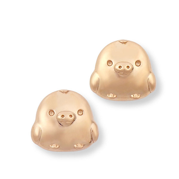 Kiiroitori Yellow Chick Silver Piercing Earring Pink Gold Color San-X Japan 2024