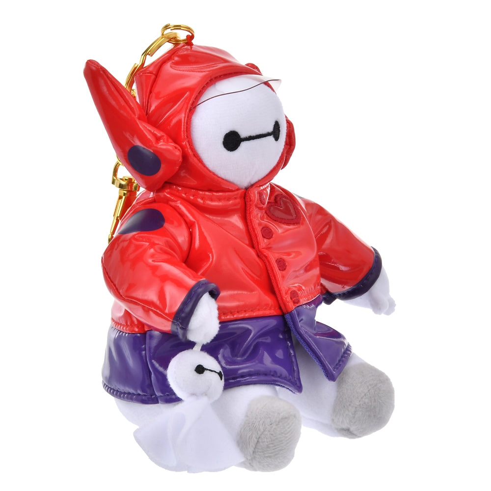 Big Hero 6 Baymax Plush Keychain Raincoat Disney Store Japan 2024