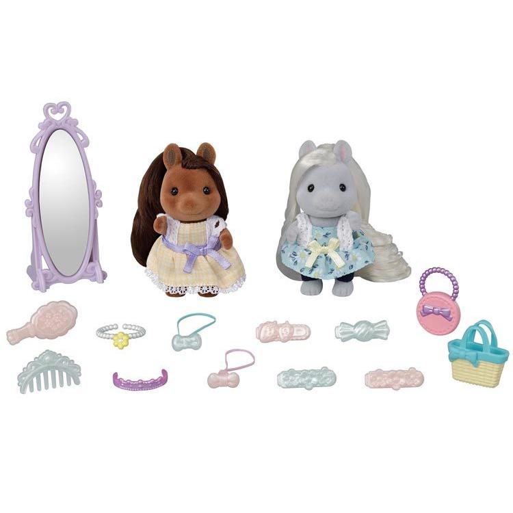 Sylvanian Families Pony Friends Fashion FU-17 Doll Set EPOCH Japan