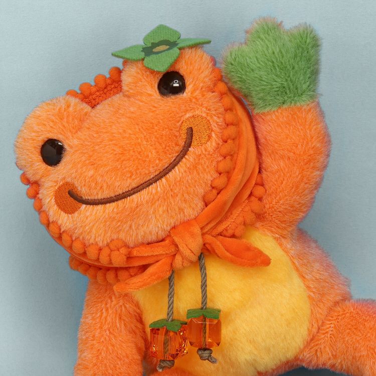 Pickles the Frog Bean Doll Plush Persimmon Japan 2025