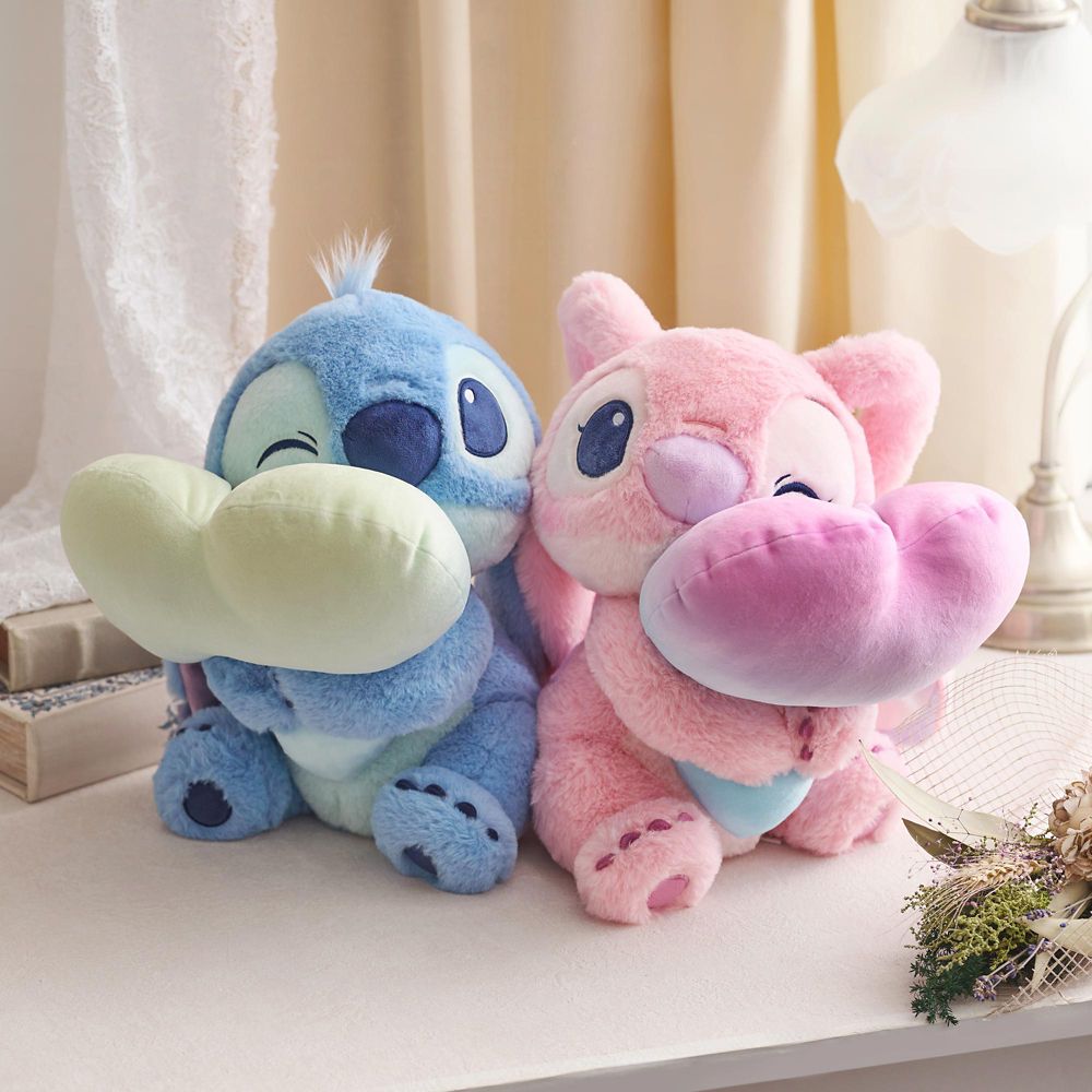 Stitch Plush Doll Gradiention Nikoniko Haacho Disney Store Japan