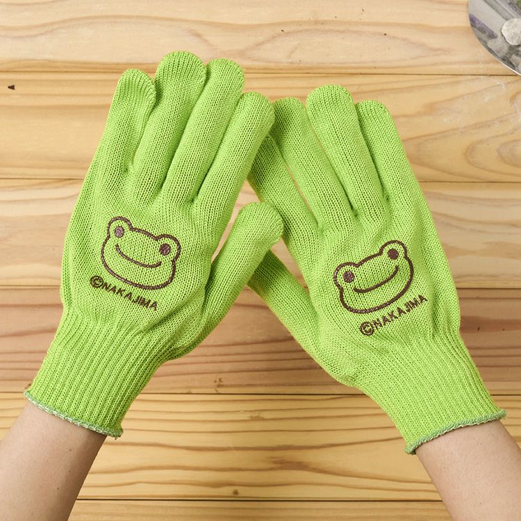 Pickles the Frog Gloves Face Green Japan 2025