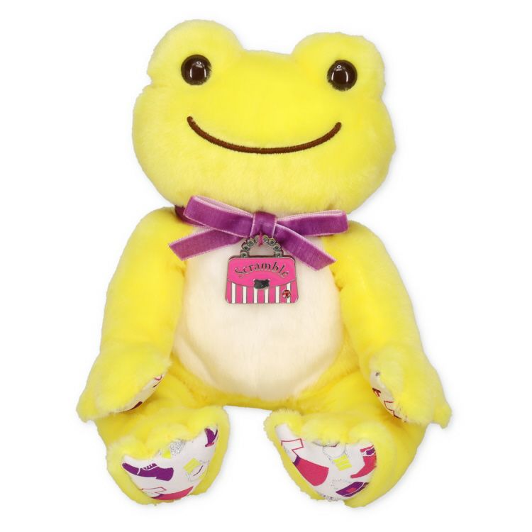 Pickles the Frog Bean Doll Plush A la mode Sunny Yellow Shibuya Japan Limit 2024