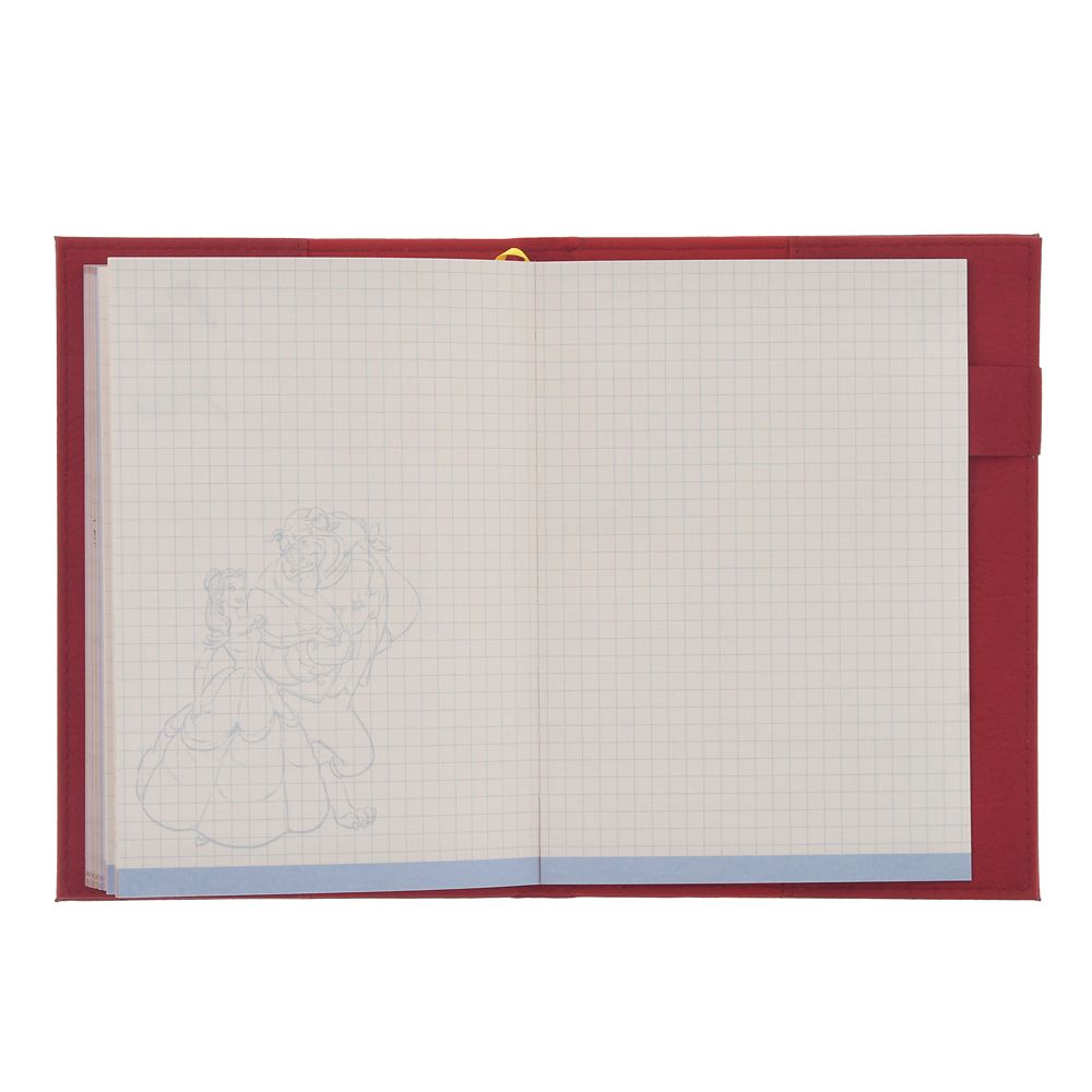 Beauty and the Beast 2026 Schedule Book B6 Weekly Emboss Disney Store Japan