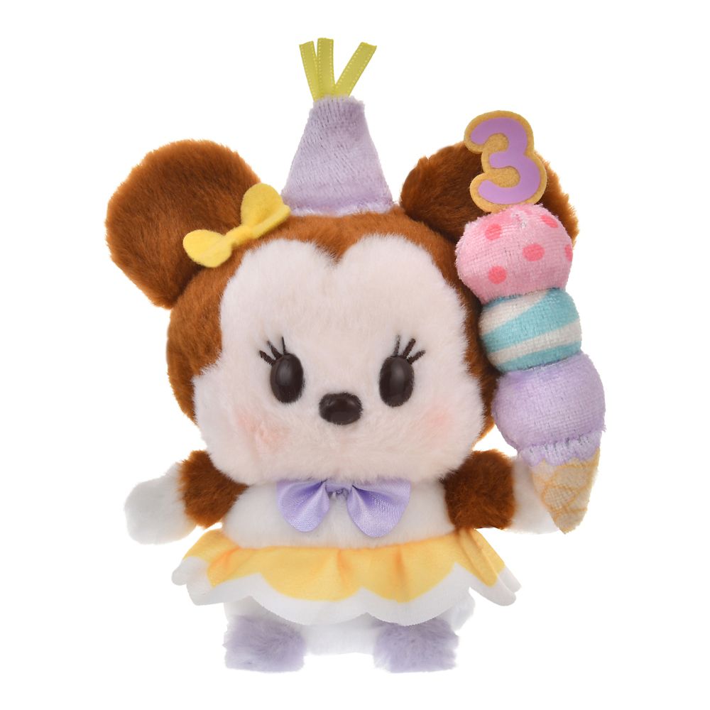 Minnie Plush Doll Urupocha-chan 3rd Disney Store Japan 2025