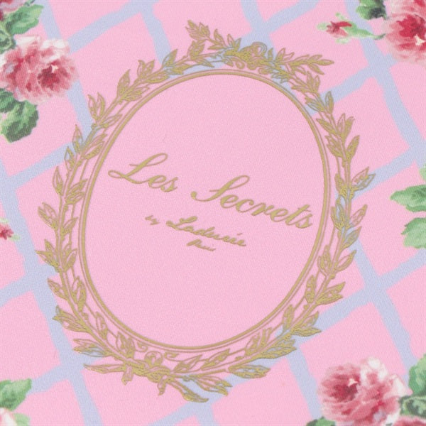 Laduree Flat Pouch Jardin Marie Antoinette Rose Pink Japan