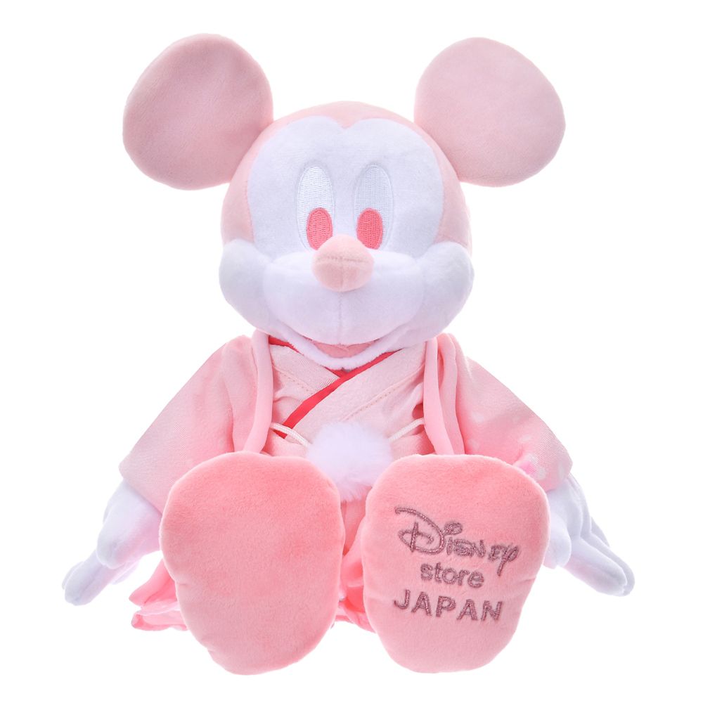 Mickey Plush Doll Kimono Disney Store Japan Sakura 2025 Limit