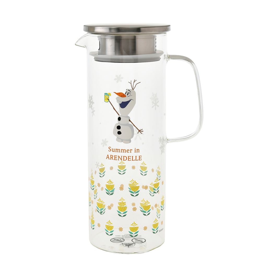 Frozen Olaf Glass Pitcher Color Change Disney Store Japan 2025
