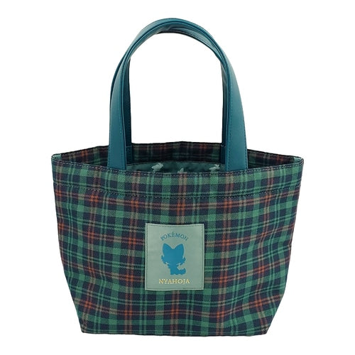 Sprigatito Nyahoja Tote Bag Plaid Pokemon Center Japan 2024