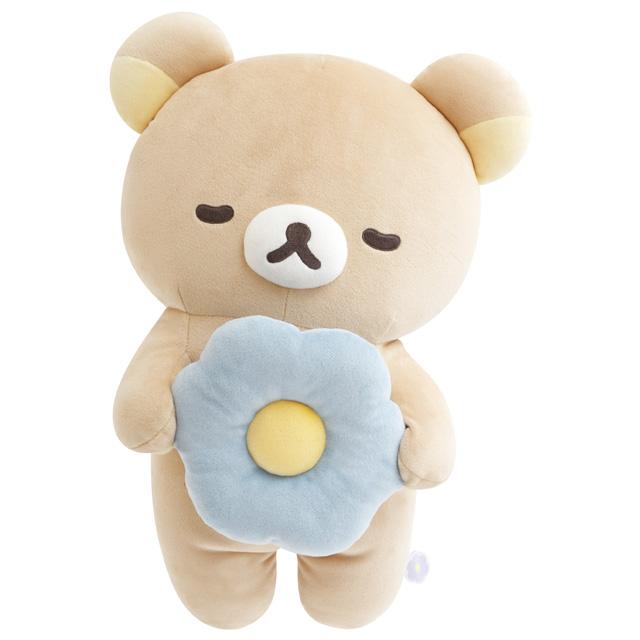 BASIC RILAKKUMA Flower Cushion San-X Japan 2025