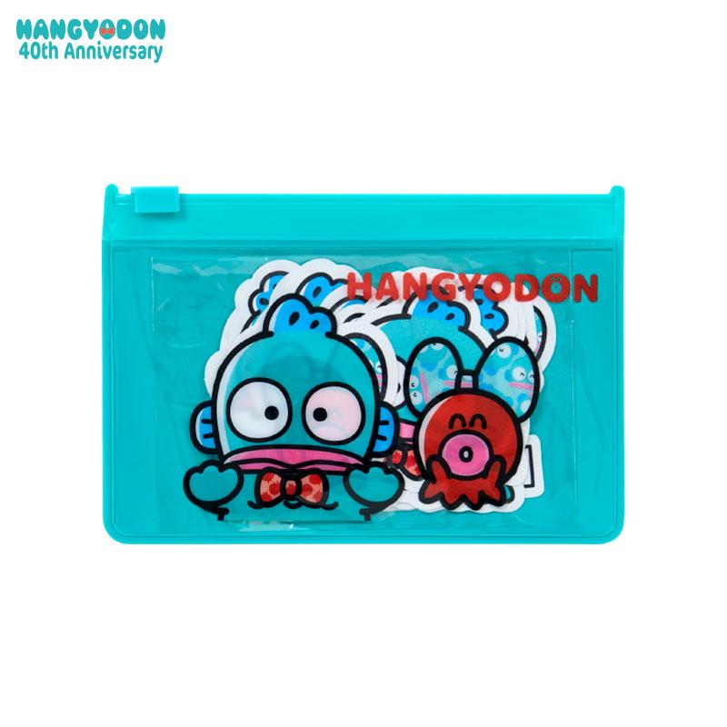 Hangyodon Sticker with Case Happy Life Sanrio Japan 2025