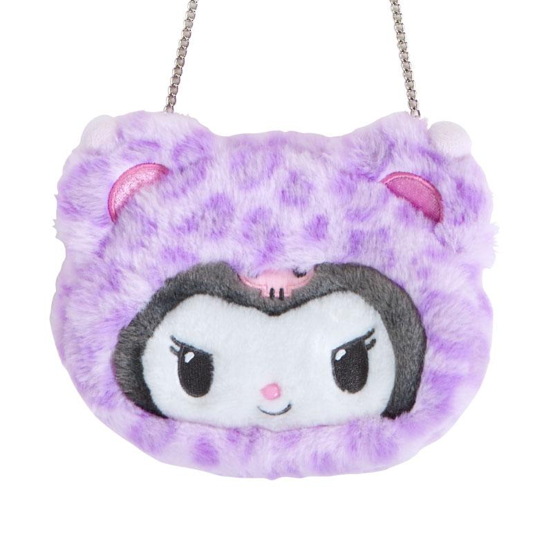 Kuromi 2WAY Pochette Bag Face Shape Gal Bear Sanrio Japan 2024