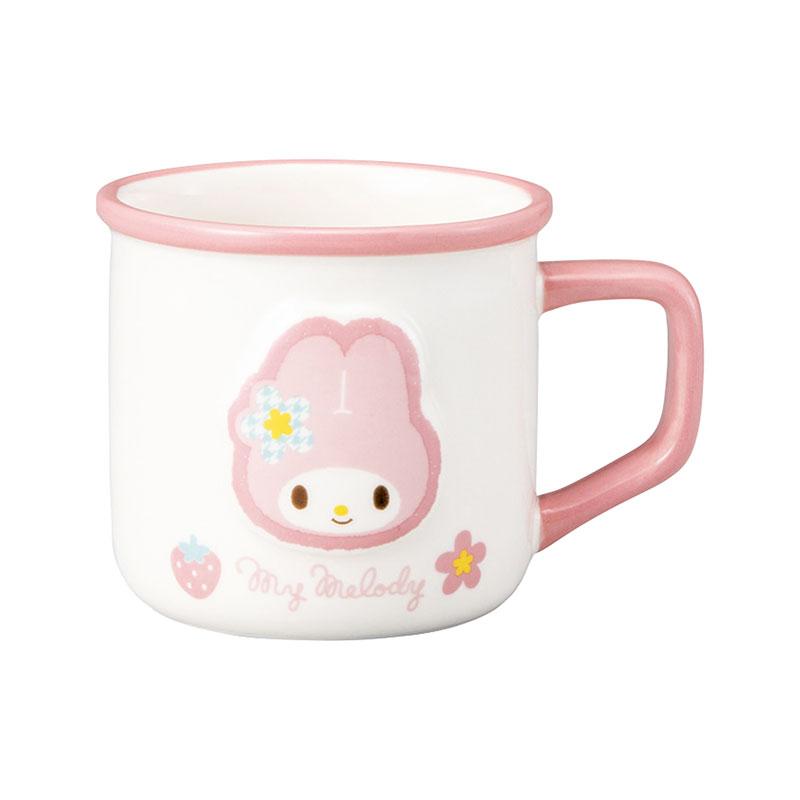 My Melody Enamel style Mug Cup Sanrio Japan 2024