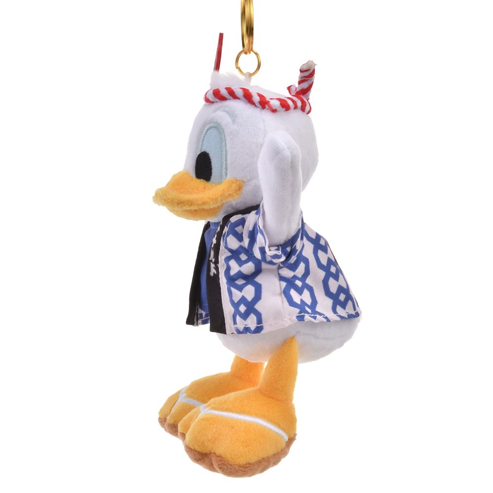 Donald Plush Keychain Japanese Matsuri Disney Store Japan 2025
