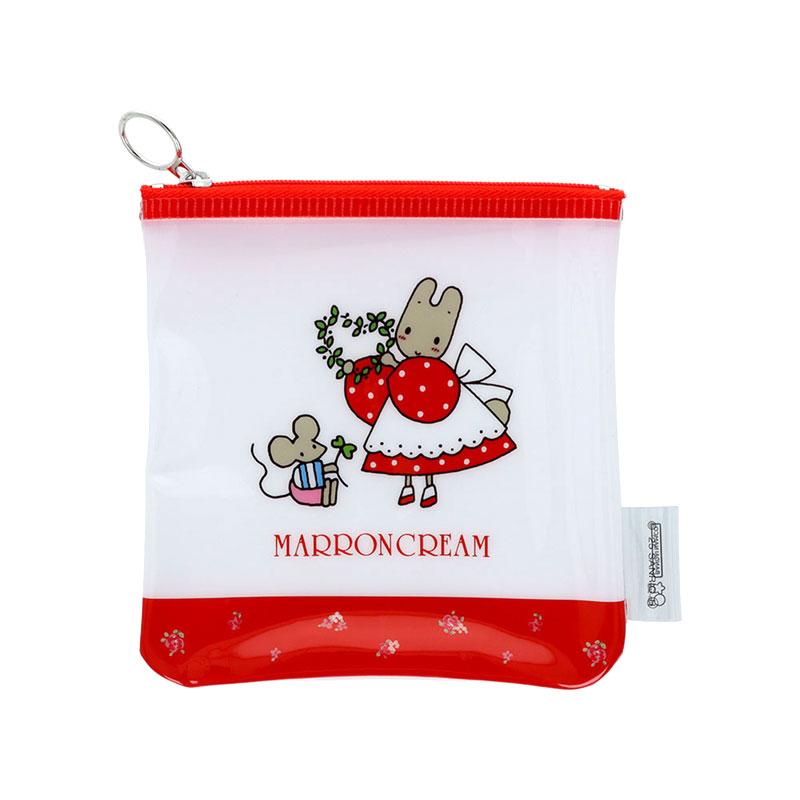 Marron Cream Flat Pouch Square Retro Sanrio Japan 2025