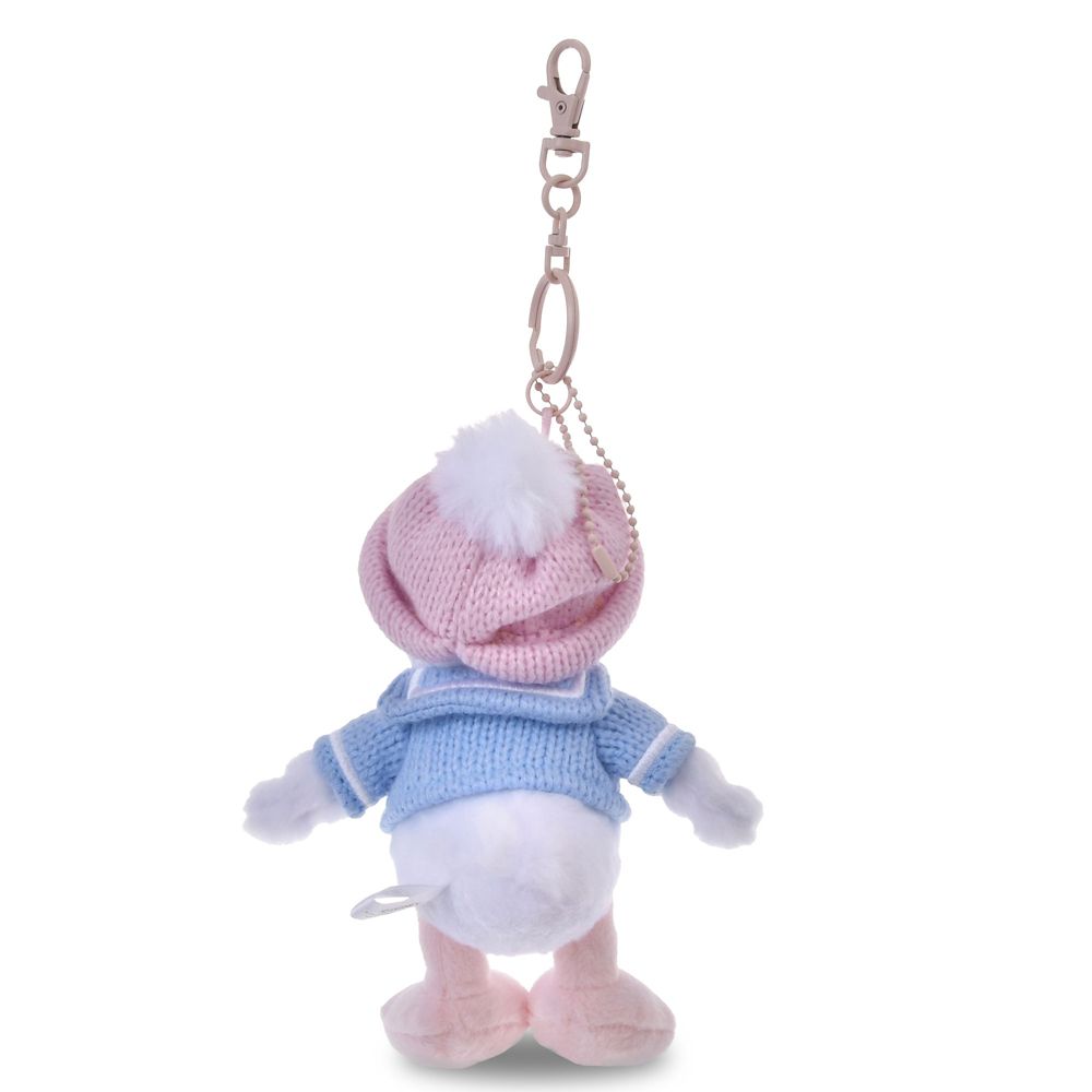 Donald Plush Keychain Blue Winter Shiny Color Disney Store Japan 2025