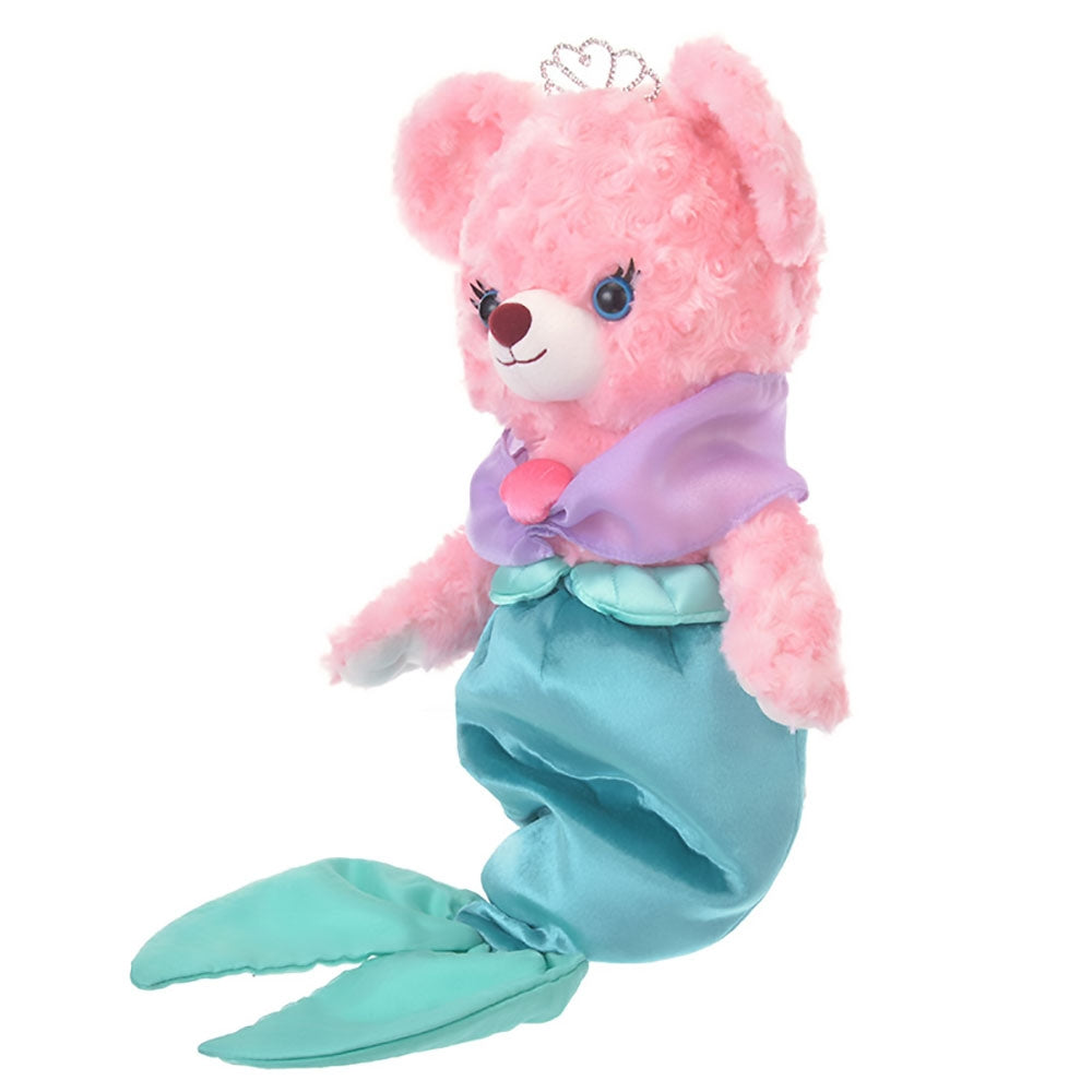 UniBEARsity Princess BEAR Havfrue Rose Ariel Plush Doll Disney Store Japan 2024