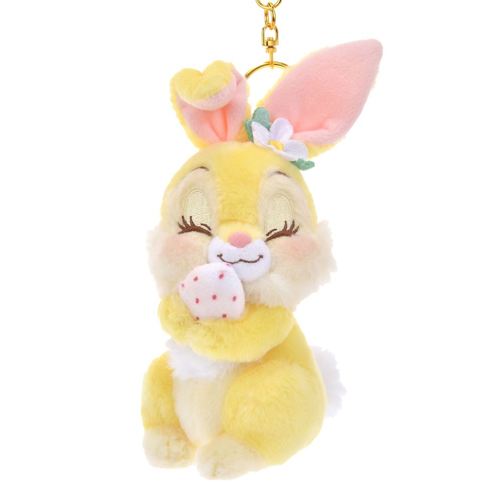 Miss Bunny Plush Keychain STRAWBERRY COLLECTION Disney Store Japan 2025 Bambi