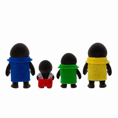 Sylvanian Families Mole Family 1985 EPOCH Japan Pretend Play Doll Set