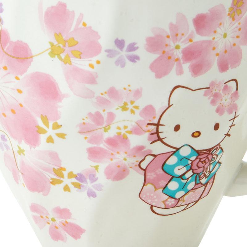 Hello Kitty Mino ware Mug Cup Sanrio Japan Sakura 2024