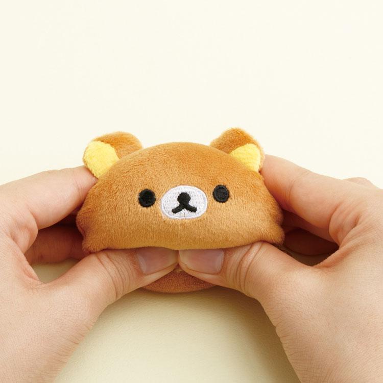 Rilakkuma Squish Round Plush Doll Face San-X Japan 2025