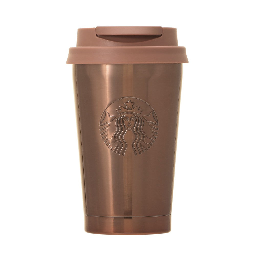 Starbucks Japan Stainless OGO Logo Tumbler Gold 355ml Christmas 2024