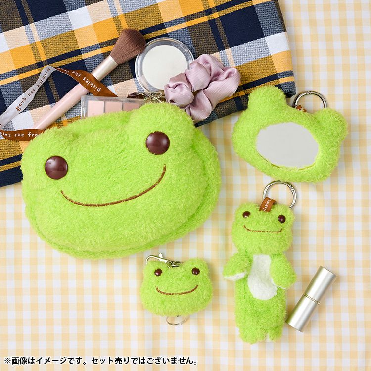Pickles the Frog Mirror Plush Zakka Japan 2025