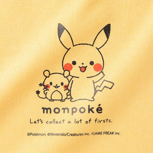 Pikachu & Dedenne Tote Bag Yellow Pokemon Center Japan 2024