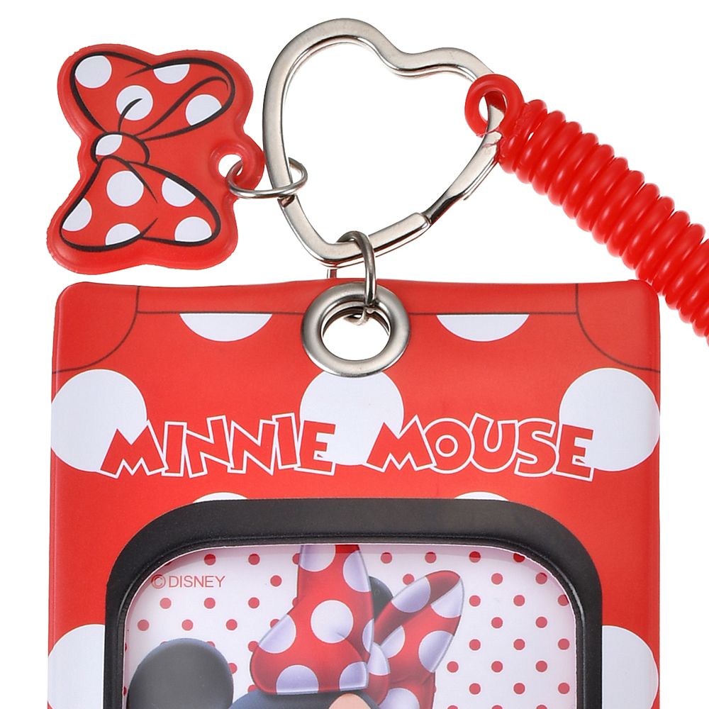MINNIE'S DOT RIBBON Card Case Stand Type Disney Store Japan 2025