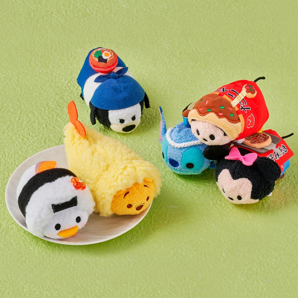 Goofy Ramen Tsum Tsum Plush Doll mini S Japanese Food Disney Store Japan 2024