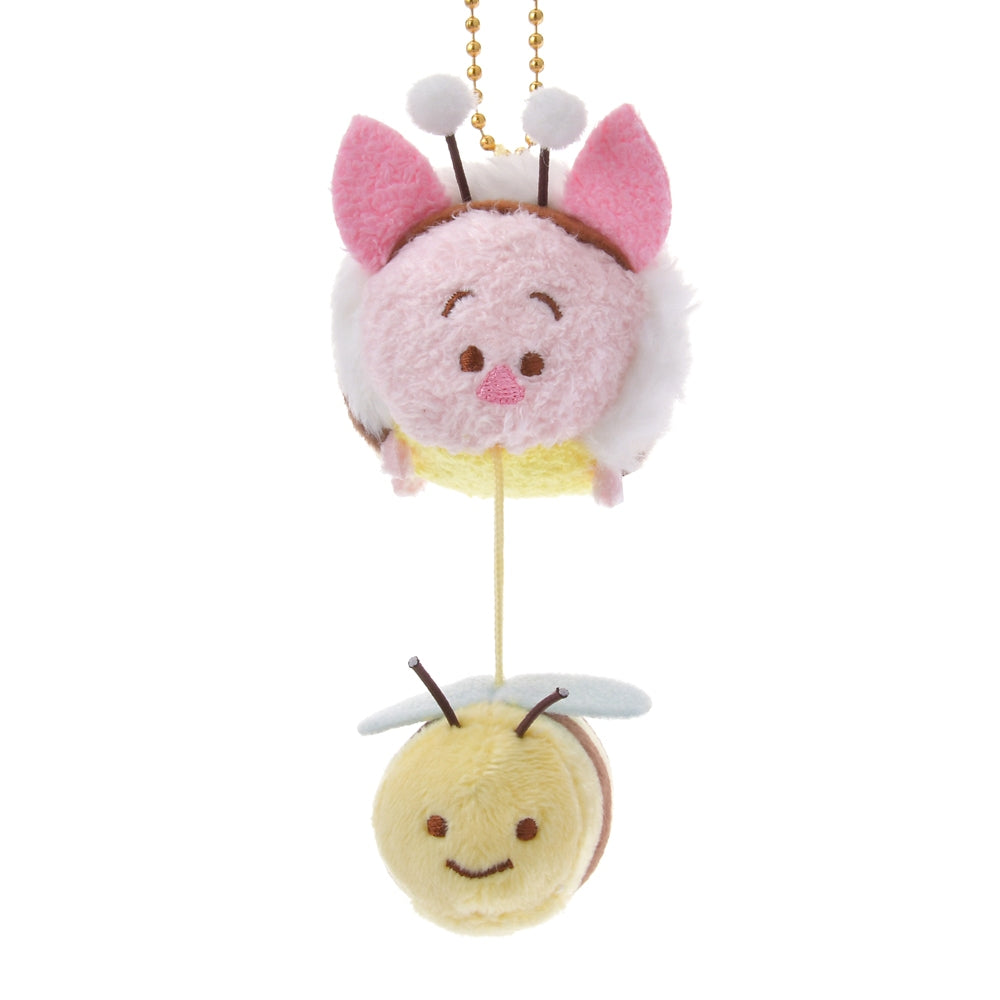 Piglet Plush Keychain BEE Tsum Tsum Disney Store Japan 2024 Winnie the Pooh