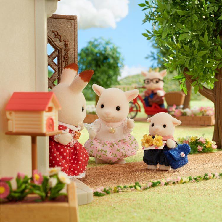 Sylvanian Families doll Goat Family FS-43 EPOCH Japan
