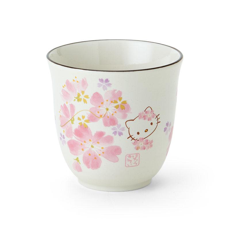 Hello Kitty Mino ware Teacup Sanrio Japan Sakura 2024