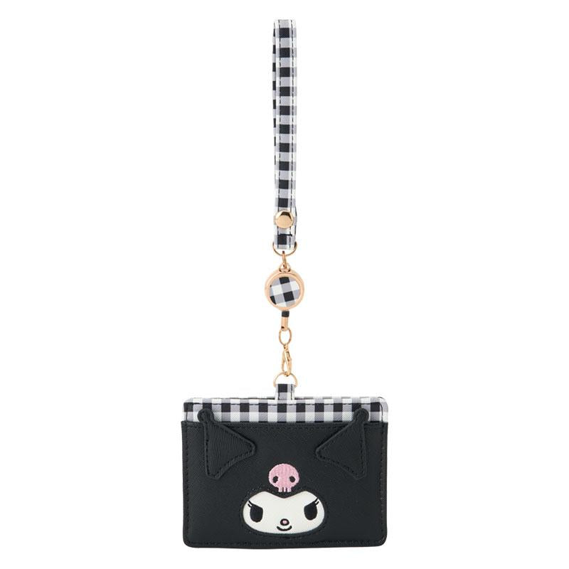 Kuromi Pass Case with Reel Sanrio Japan 2025