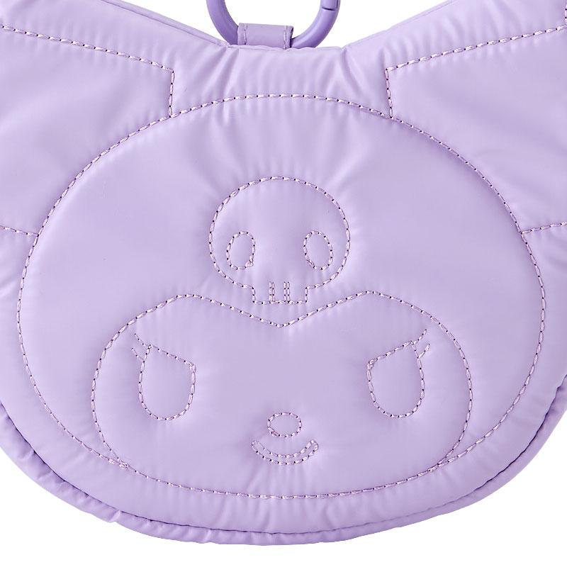Kuromi Pass Case Face Shape Fluffy Winter Sanrio Japan