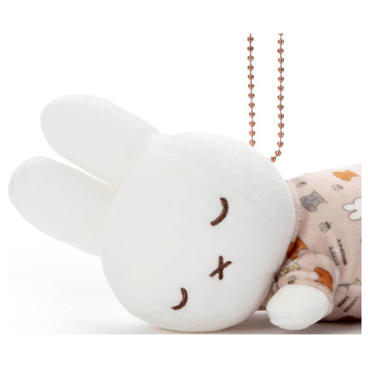 Miffy & Snuffy Plush Keychain Suyasuya Sleeping Friend Dick Bruna Japan